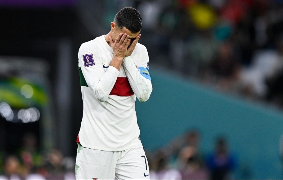 Portuqaliyanın sensasiyalı məğlubiyyəti, Ronaldonun göz yaşları