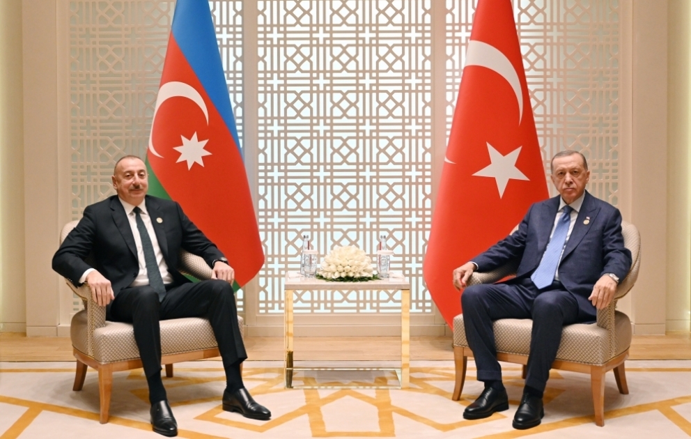 President Ilham Aliyev met with President of Turkiye Recep Tayyip Erdogan
