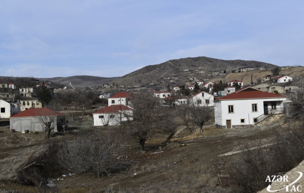 Talış kəndində qayıdışa hazırlıq - 20 evin bərpası yekunlaşıb