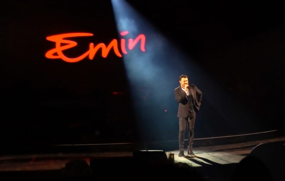 Xalq artisti Emin Ağalarov Bakıda möhtəşəm konsert proqramı ilə çıxış edib