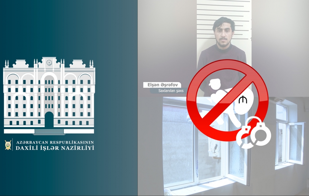 Evlərdən məişət əşyaları və neft qurğularının elektrik avadanlıqlarını oğurlayan şəxs saxlanılıb