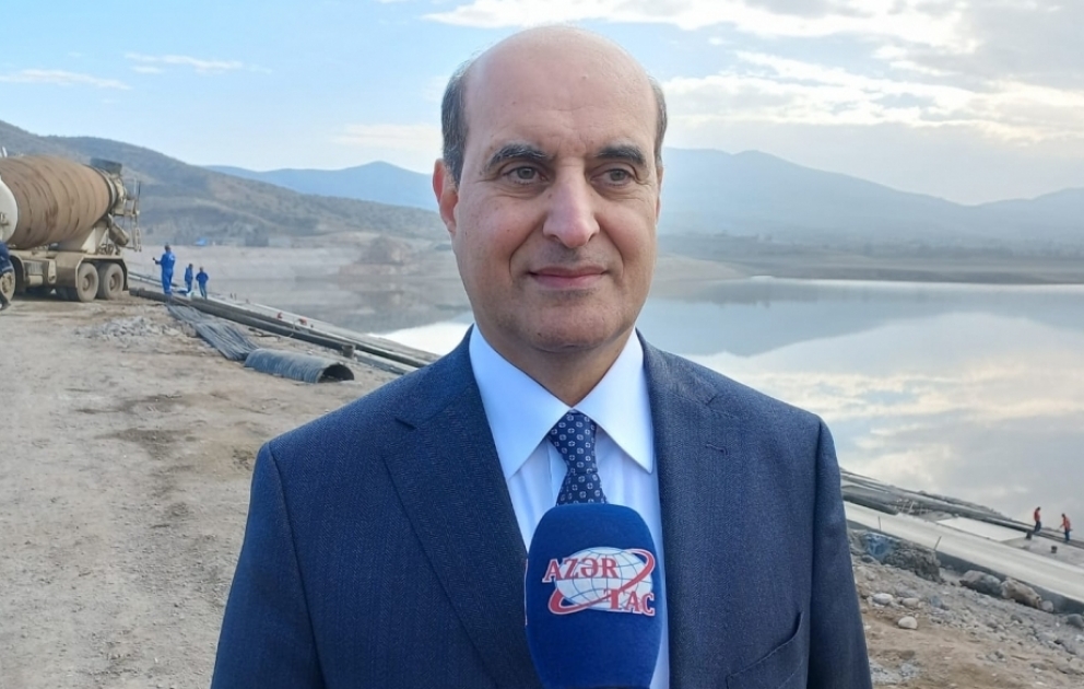Xaçınçay su anbarına yığılan su ilə 2024-cü ilin payız suvarmasının aparılması planlaşdırılır