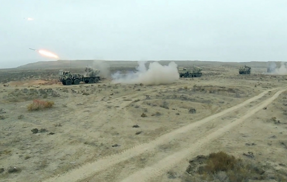 Rocket and Artillery Troops conduct live-fire exercises
