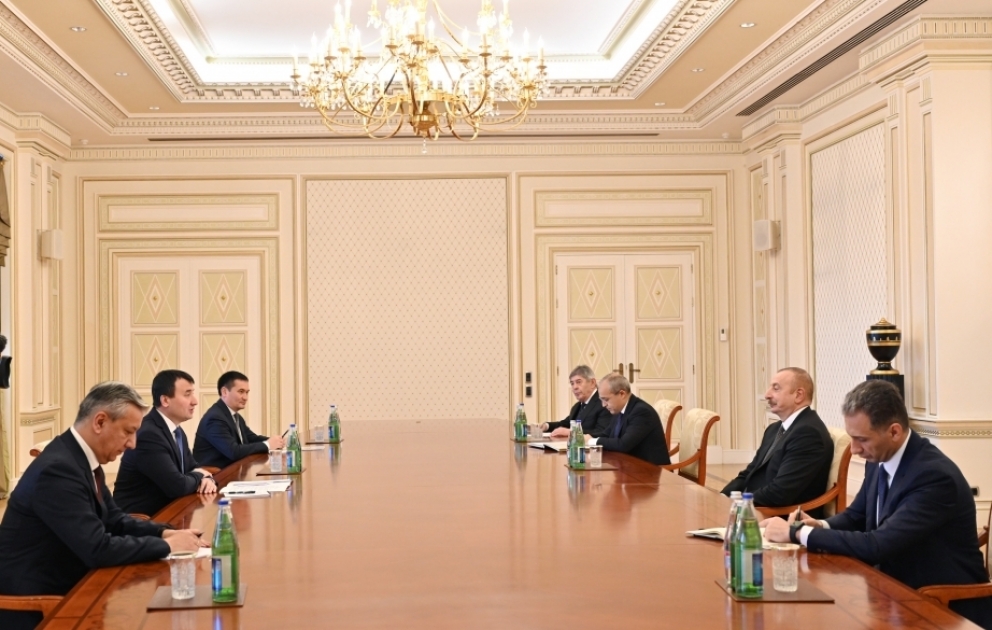 Entretien du président azerbaïdjanais avec le vice-Premier ministre ouzbek