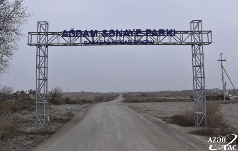 Ağdam Sənaye Parkı rayonun yenidən qurulmasında mühüm rol oynayacaq