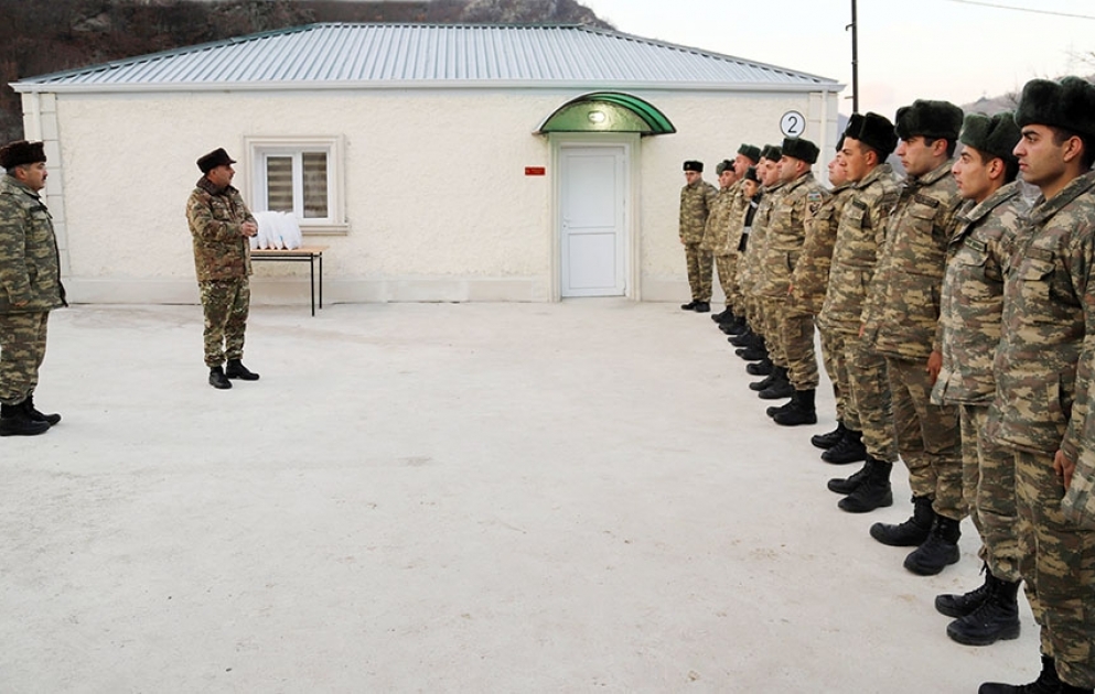 Kəlbəcərdə yeni hərbi obyektlər istifadəyə verilib