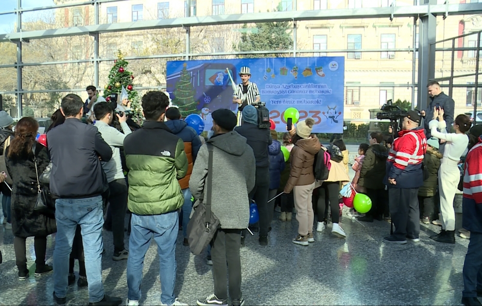 Bakı Metropolitenində bayram konserti təşkil olunub