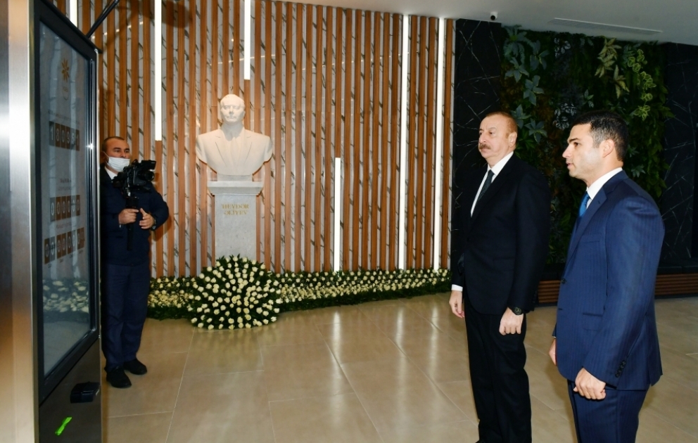 Prezident İlham Əliyev “Bakı KOB evi”nin açılışında iştirak edib