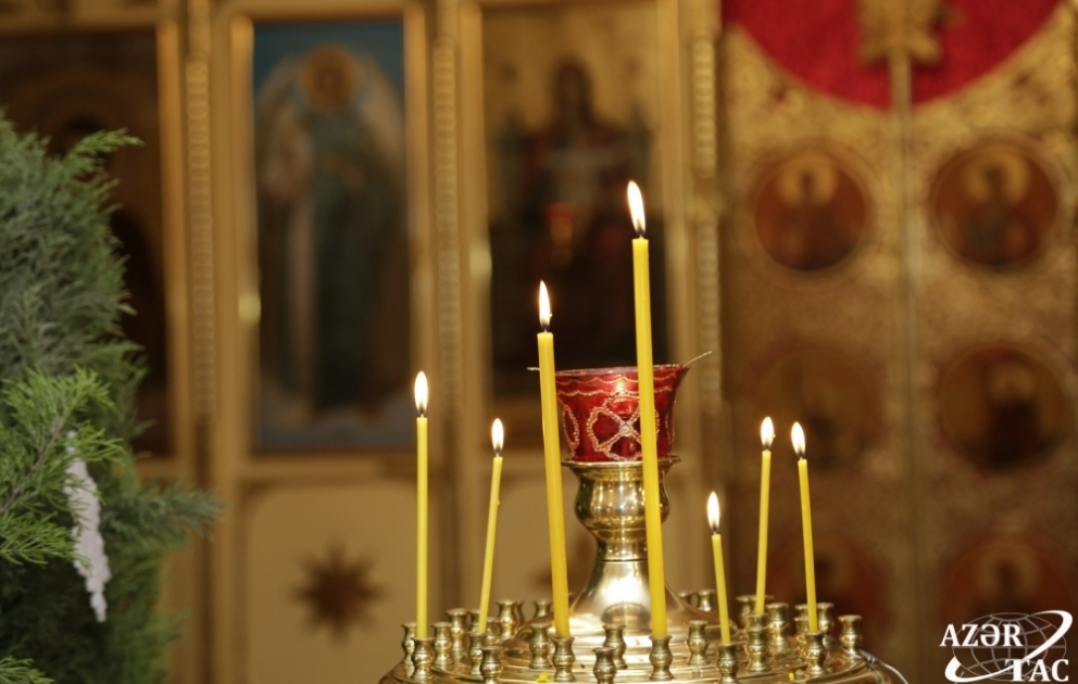 Orthodox Christian Community of Azerbaijan’s northern region celebrate Christmas