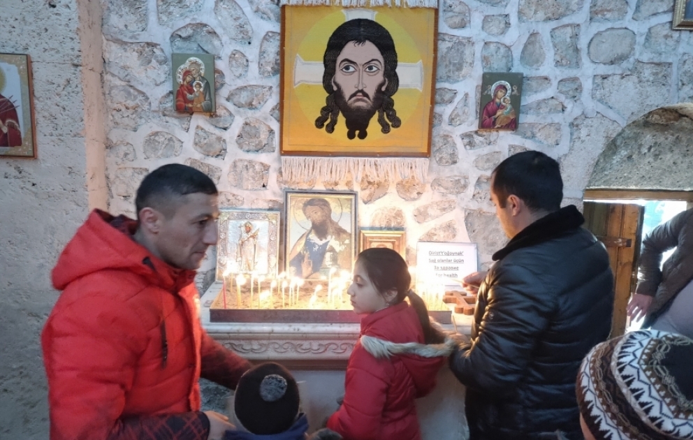 Tolerantlığın kiçik modeli olan Nic qəsəbəsində Milad bayramı qeyd edilib