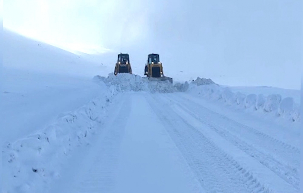 The service and combat activities of the Azerbaijan Army Units are organized at a high level in any weather conditions