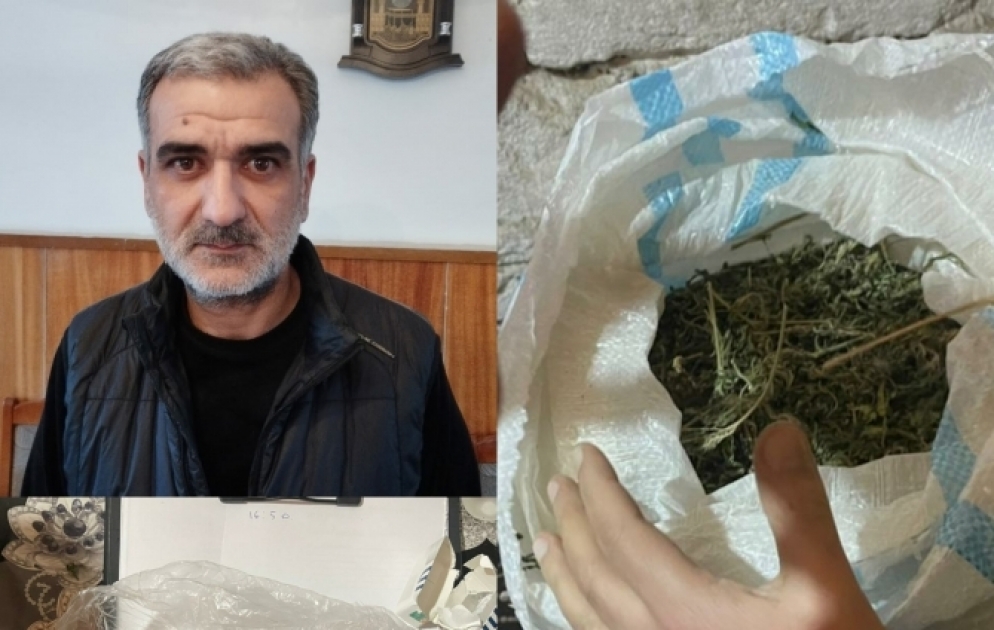 Ağsuda yaşadıqları evlərdə avtomat və narkotik gizlədən şəxslər tutulub