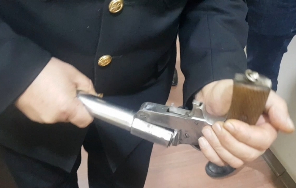 Gəncə sakinlərində odlu silah aşkarlanıb