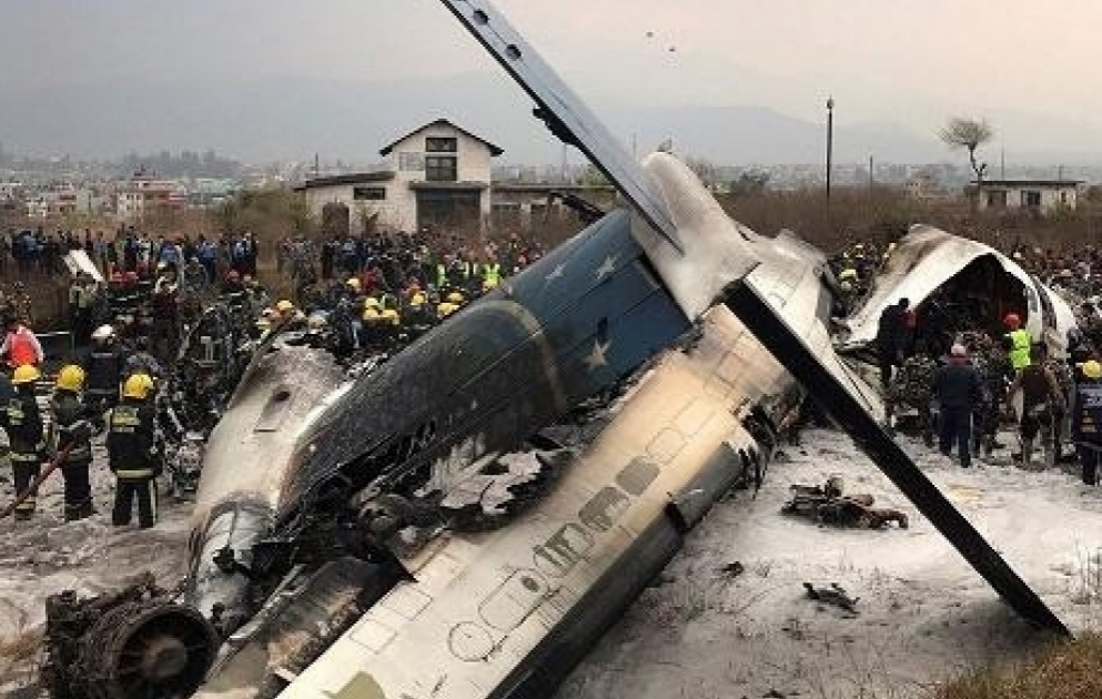 Plane with 72 people on board crashes in Nepal