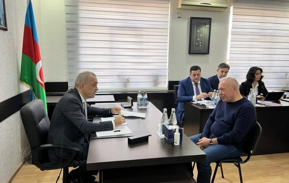 Meliorasiya və Su Təsərrüfatı ASC-nin sədri Abşeron rayonunda vətəndaşlarla görüşüb