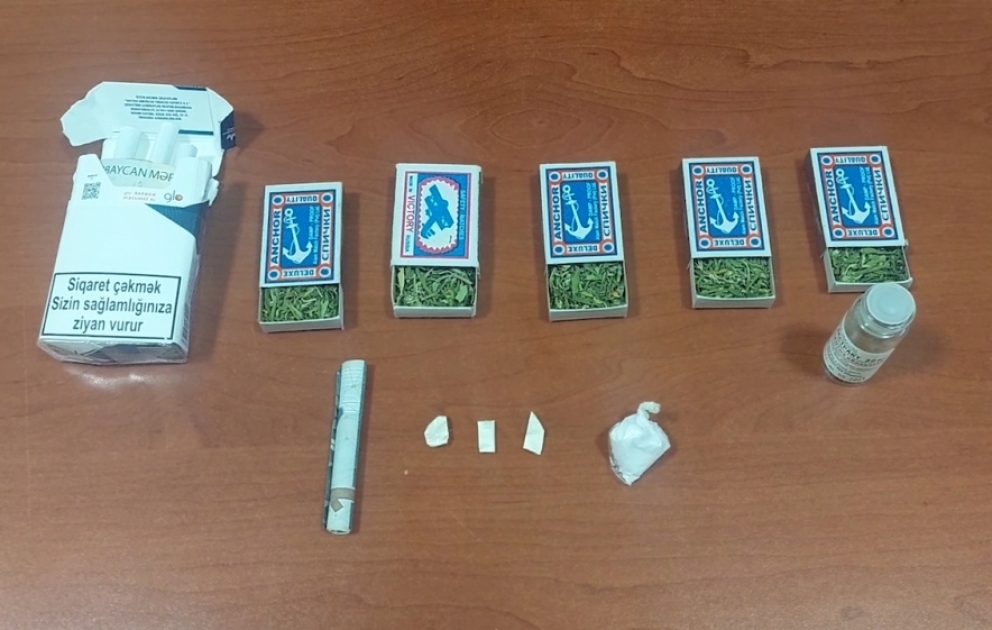 Samuxda 17 kiloqrama yaxın narkotik vasitə dövriyyədən çıxarılıb