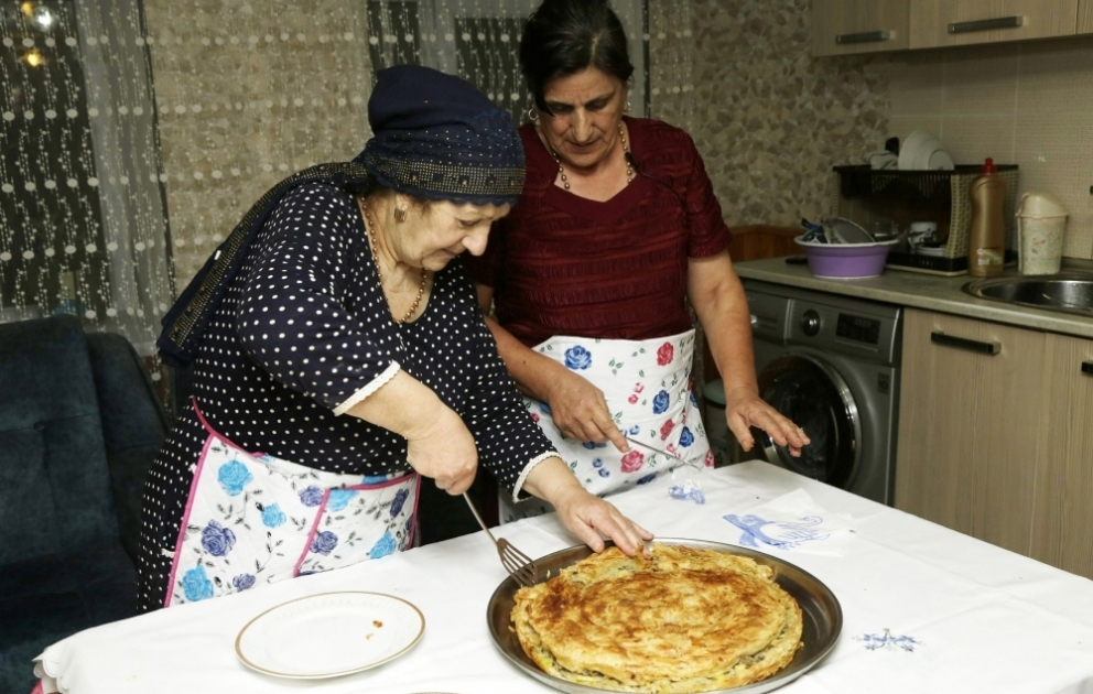 Qusar mətbəxinin ən dadlı təamı skan və ya məşhur ləzgi pizzası