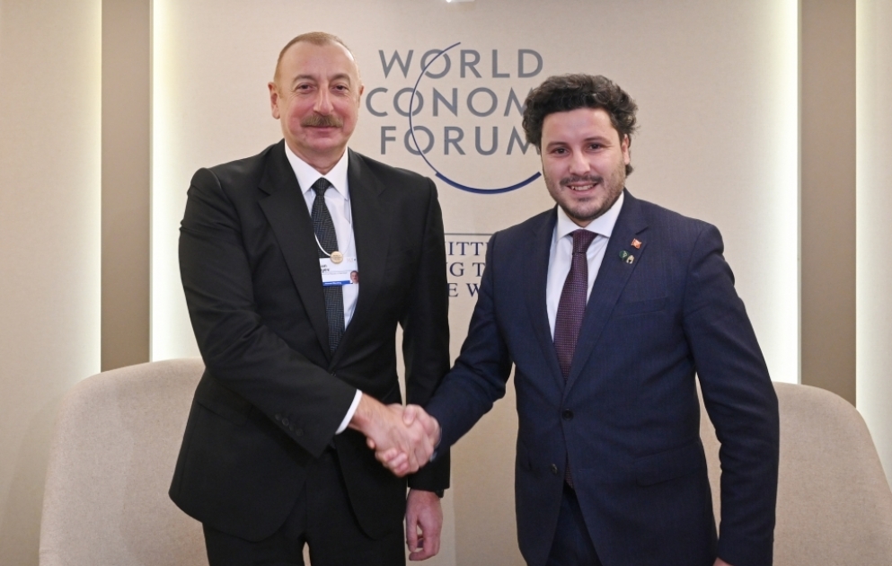 La coopération entre l’Azerbaïdjan et le Monténégro au menu des discussions à Davos