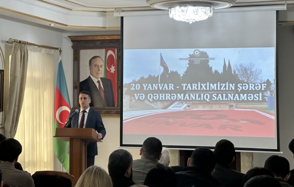 20 Yanvar hadisələri Azərbaycan xalqının yaddaşında əbədi yaşayacaq