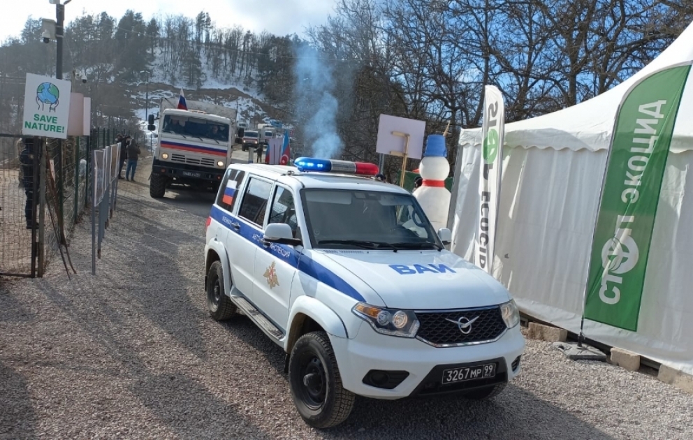 Созданы условия для проезда еще одного конвоя автомобилей