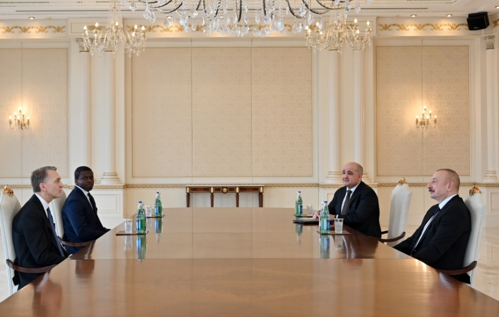 Präsident Ilham Aliyev empfängt CEO von Brookfield Asset Management