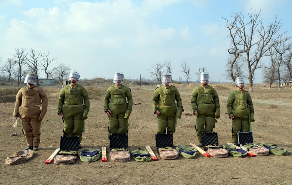 Combat training classes are conducted with engineering units