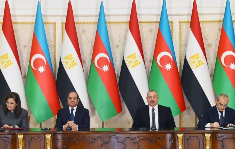 Azerbaijan, Egypt signed documents