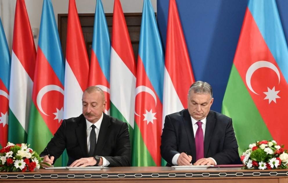 Budapest : l’Azerbaïdjan et la Hongrie signent un certain nombre de documents