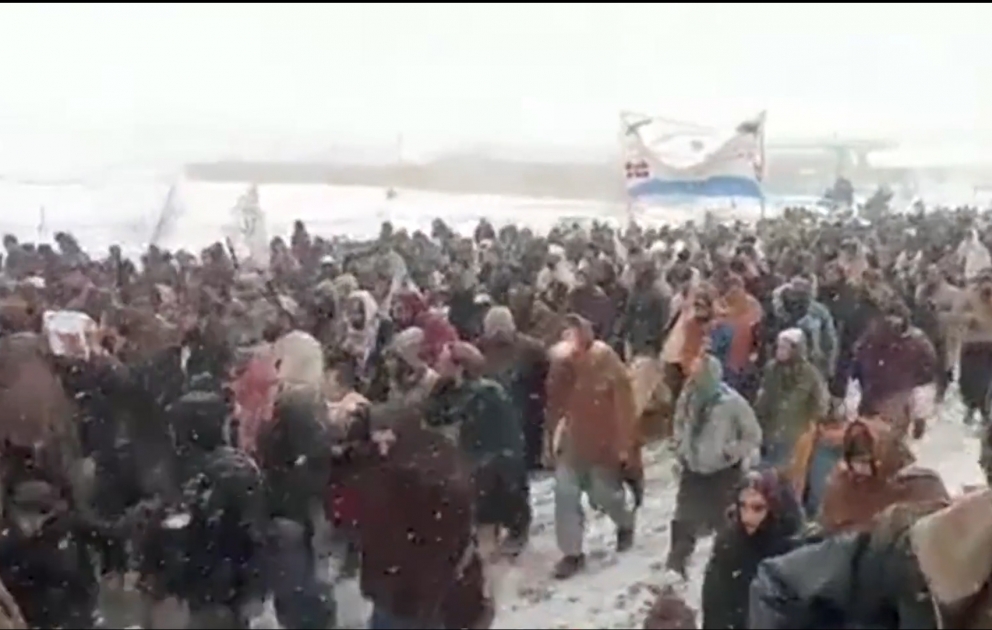 Əfqanıstanda Quranın yandırılmasına etiraz olaraq yürüş keçirilib