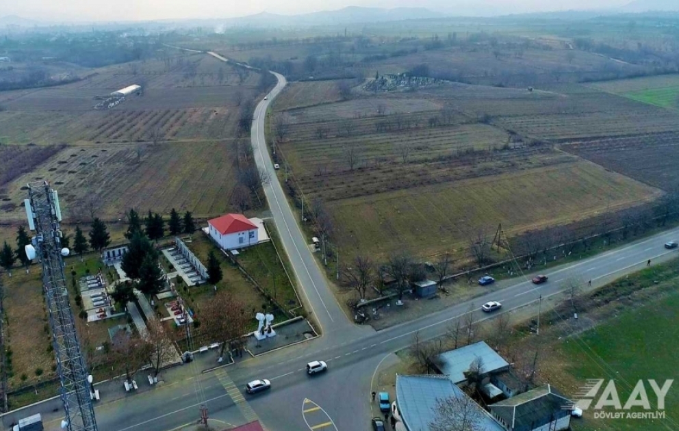 Qazaxda 19 kilometrlik avtomobil yolu yenidən qurulub