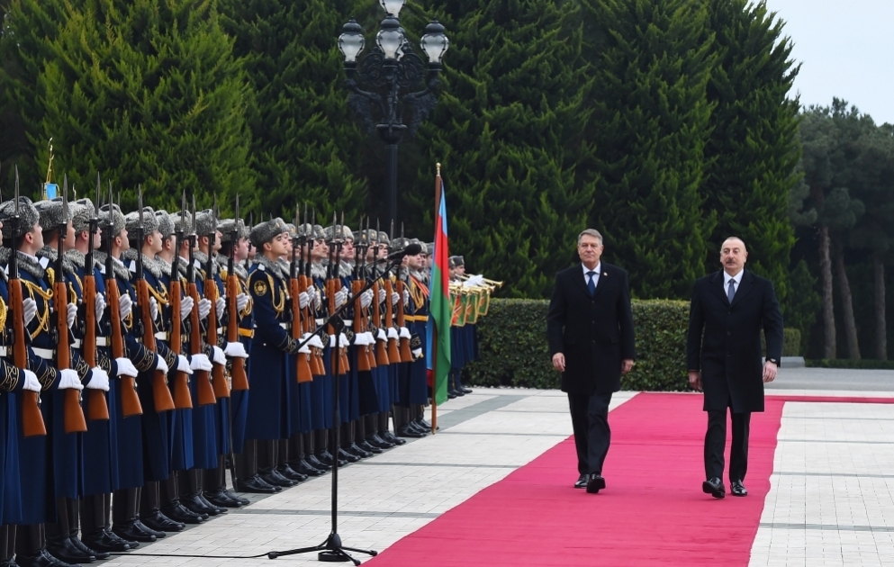 Состоялась церемония официальной встречи Президента Румынии Клауса Йоханниса