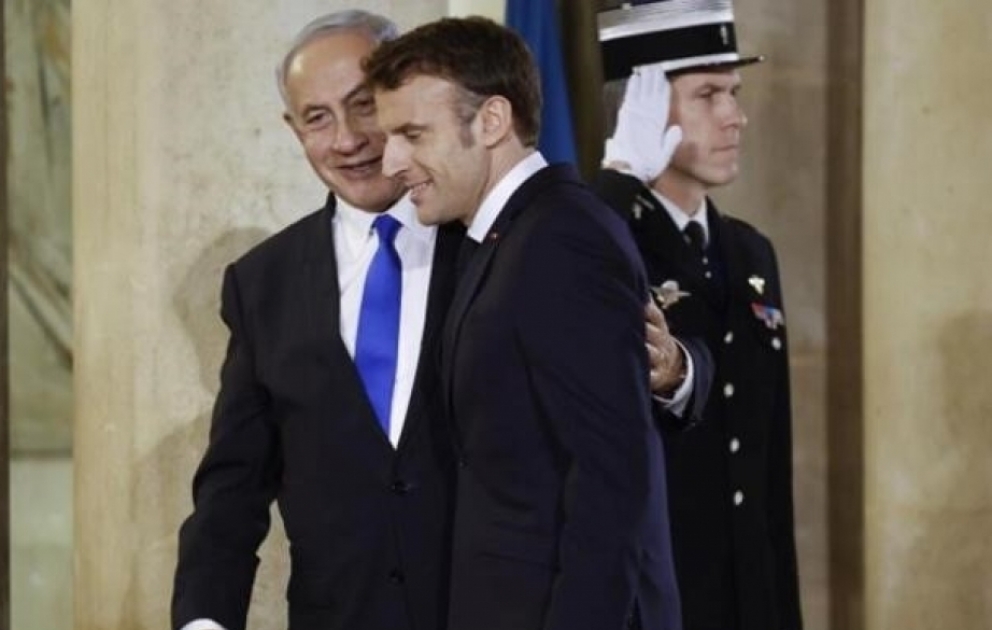 Benyamin Netanyahu və Emmanuel Makron Parisdə görüşüblər