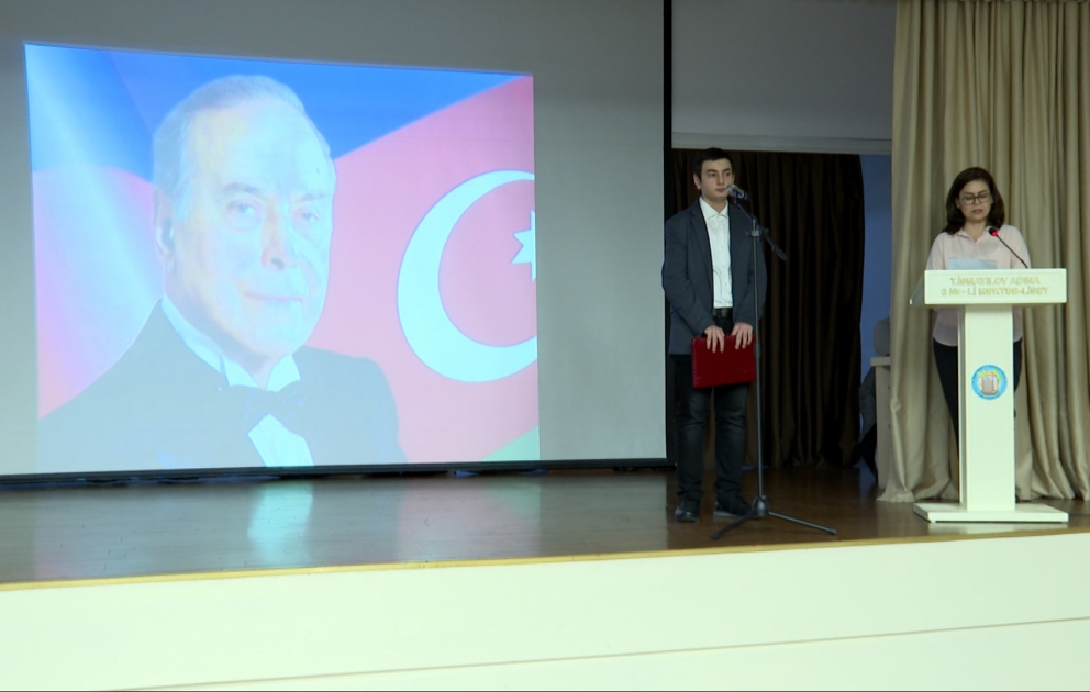 “Heydər Əliyev – 100 ilin xatirəsi” adlı tədbir keçirilib
