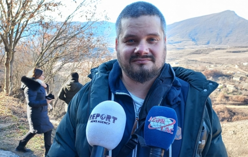 Fabian Veidman: Azad olunmuş ərazilərdə aparılan sürətli bərpa işləri diqqət çəkir