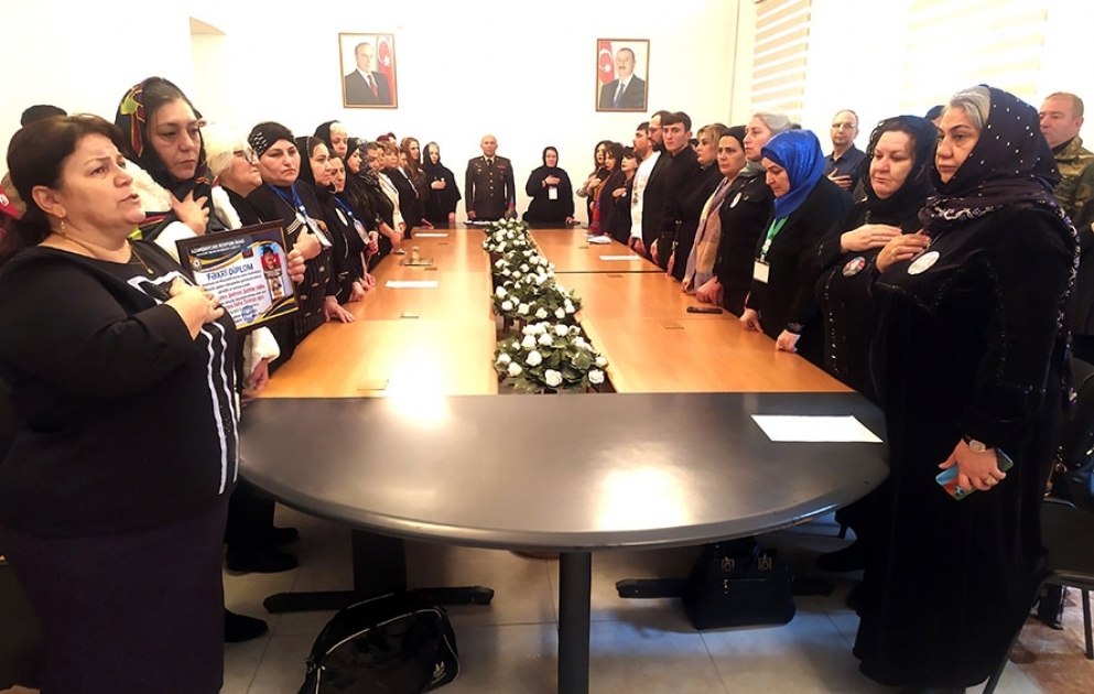 Vətən müharibəsi şəhidinin xatirəsi anılıb