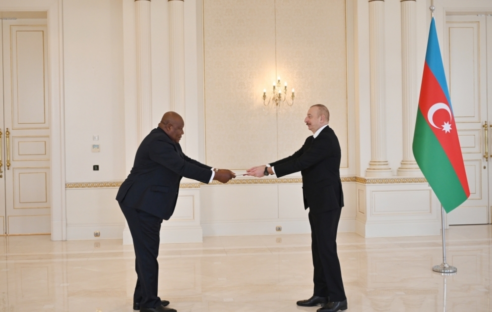 President Ilham Aliyev received credentials of incoming ambassador of Congo