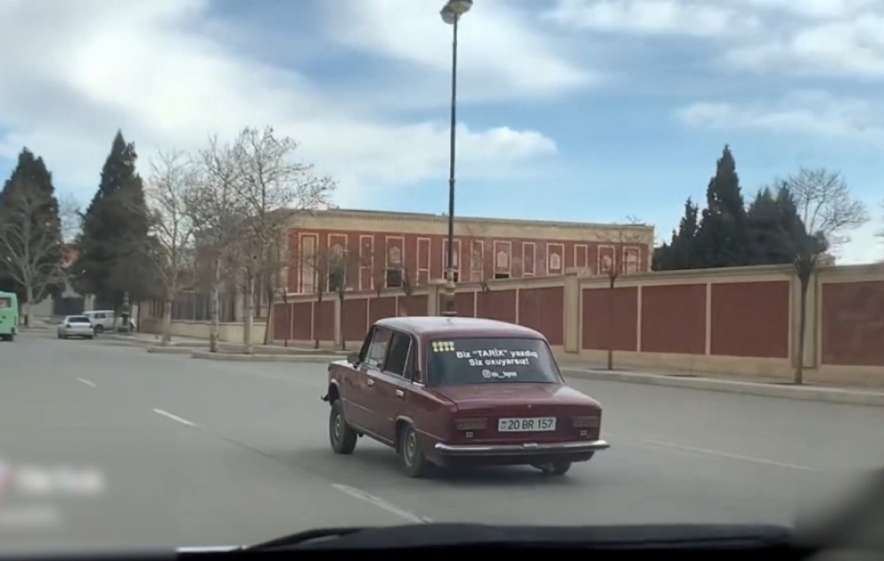 Toy karvanında avtoxuliqanlıq edən şəxs saxlanılıb