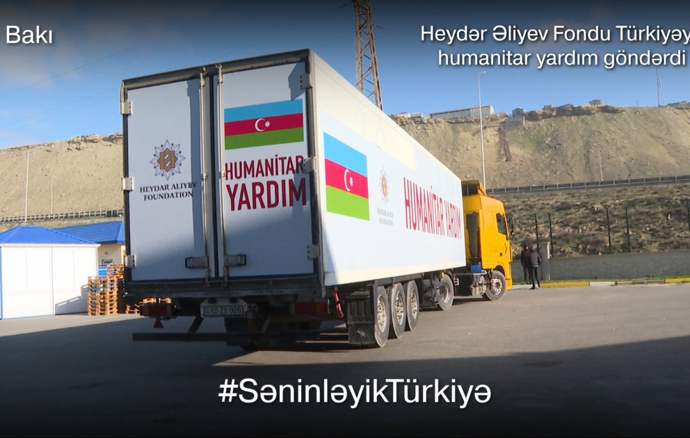 Heydər Əliyev Fondu tərəfindən qardaş ölkəyə humanitar yardım göndərilib