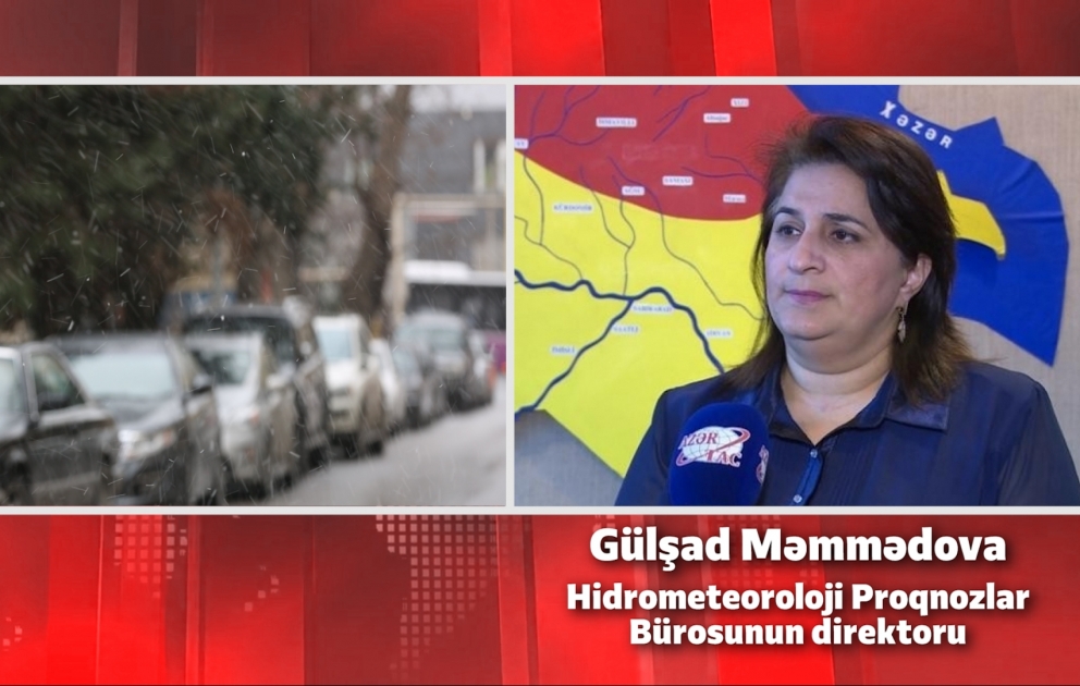 Gecə Bakıda 1-3° şaxta olacaq