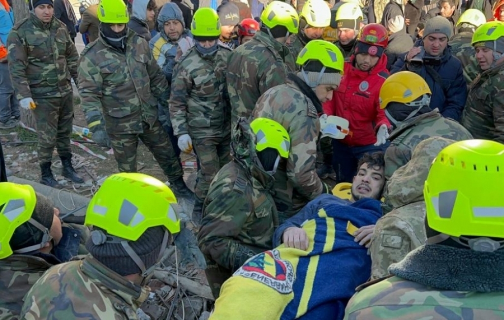 FHN-in xilasediciləri 44 nəfəri dağıntılar altından sağ çıxarıblar