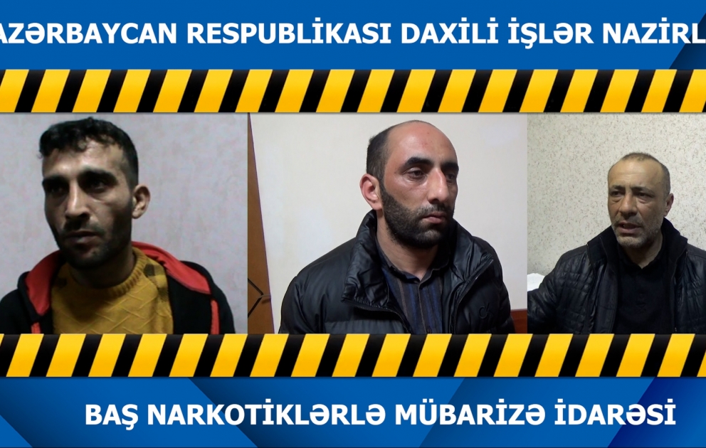 Avropaya narkotik göndərməyə çalışan dəstə üzvləri həbs olunub