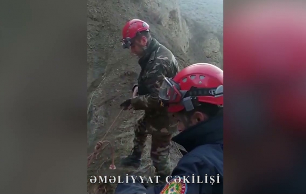 Qazandağ silsiləsində köməksiz qalan şəxs xilas edilib