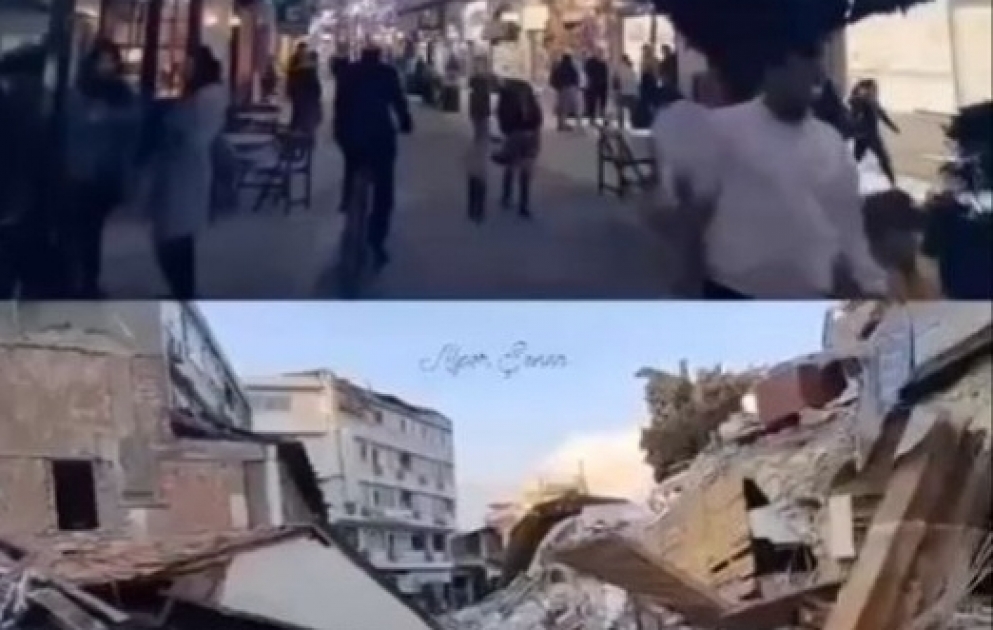 Antakya zəlzələdən əvvəl və sonra