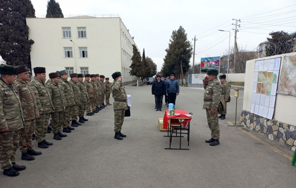 Command-staff exercises were held at the mobilization support base