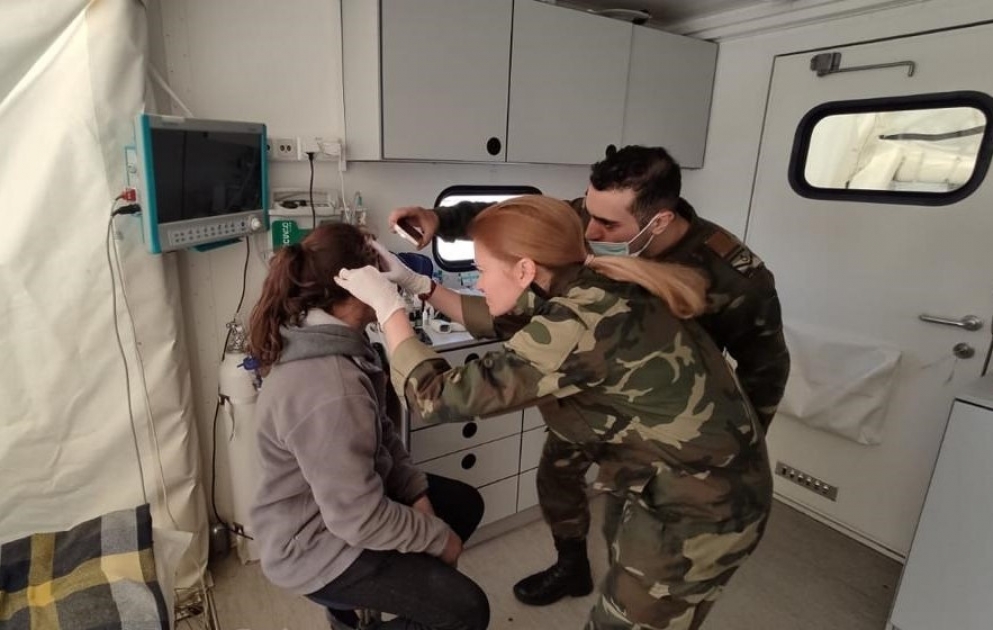 FHN-in Türkiyədəki mobil səhra hospitallarında 1090 nəfərə tibbi xidmət göstərilib