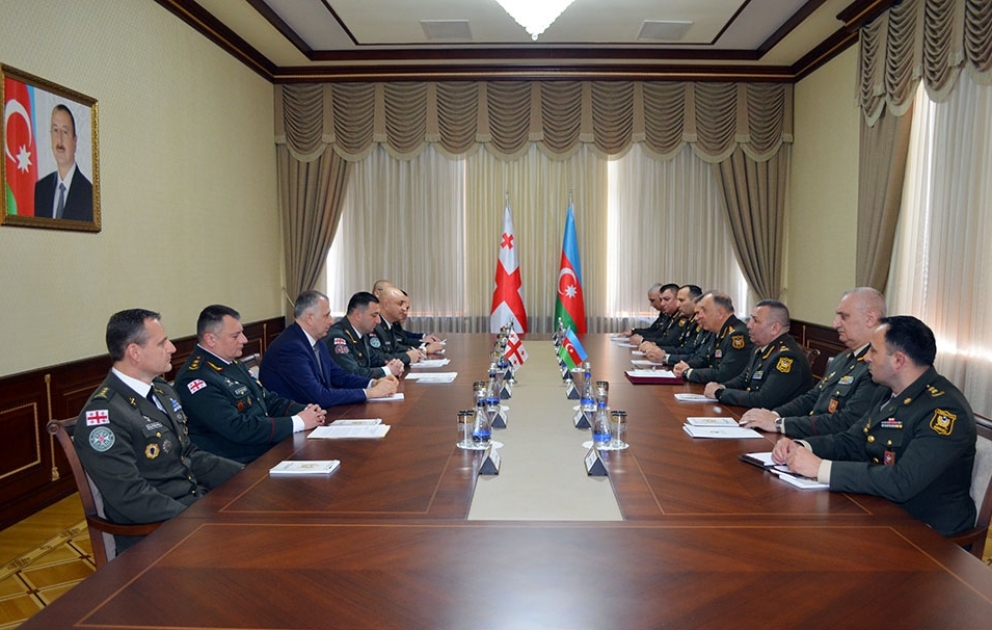 Prospects for the development of military cooperation between Azerbaijan and Georgia were discussed