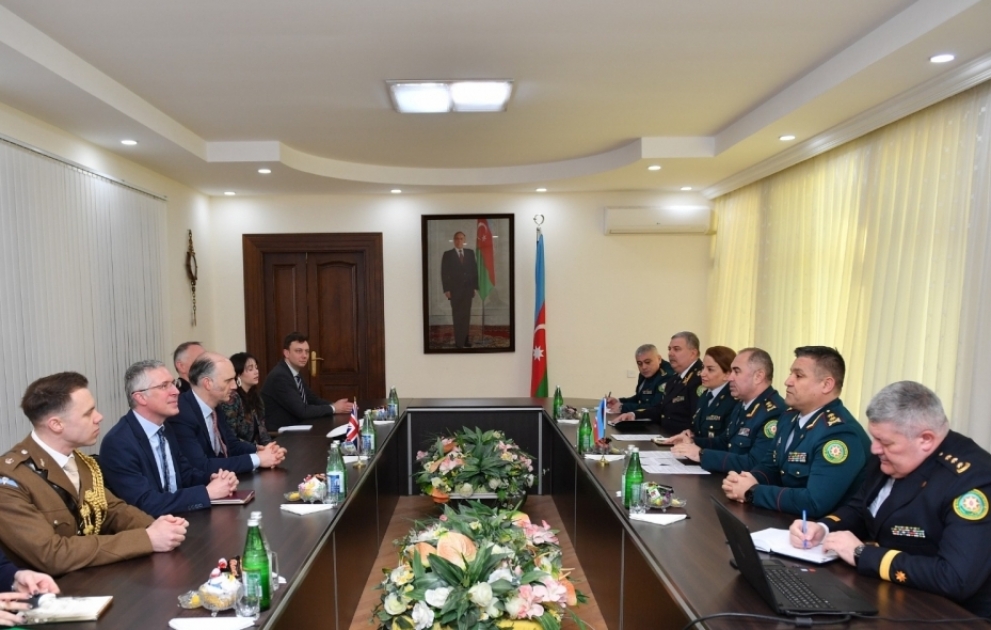 Azərbaycan və Böyük Britaniya arasında sərhəd mühafizəsi barədə fikir mübadiləsi aparılıb