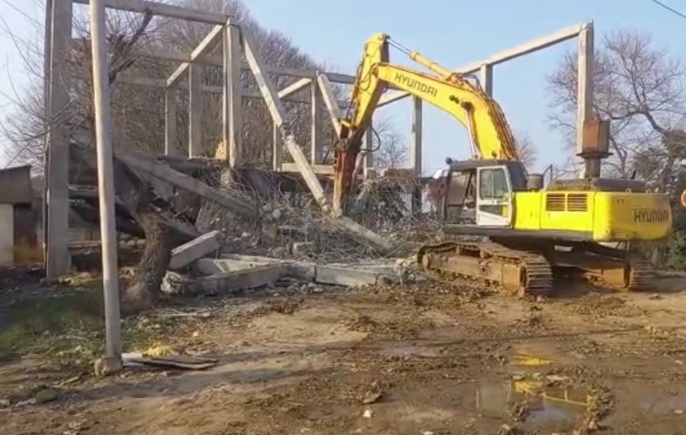 FHN növbəti qanunsuz tikintinin qarşısını aldı