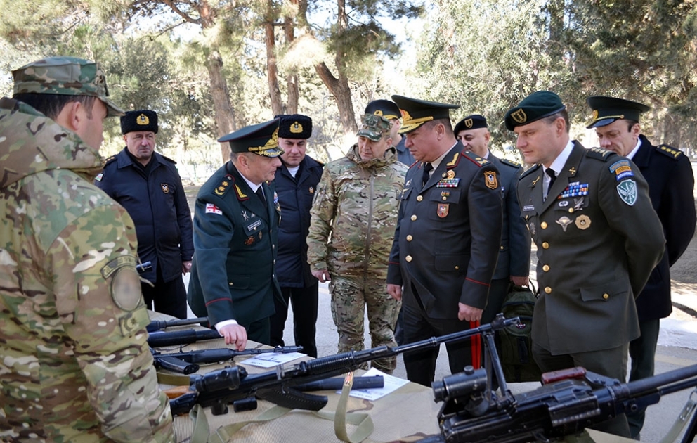 The Georgian delegation visited the Special Forces’ and the Naval Forces’ military units