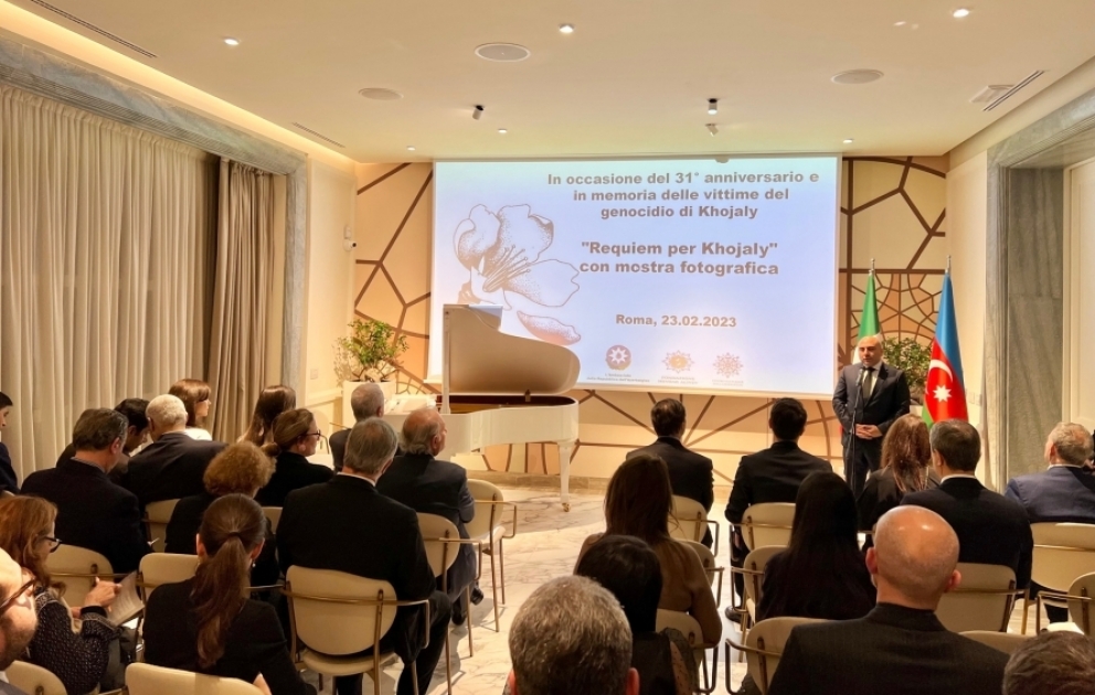 Rome remembers Khojaly genocide victims